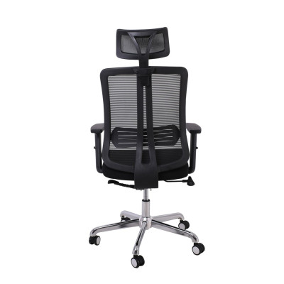 CF9500 Πολυθρόνα Γραφείου Διευθυντή Mesh Μαύρο, Μπράτσα up-down